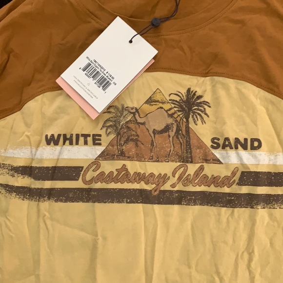 Spell white sand organic tee dress XXS NWT - Picture 7 of 9